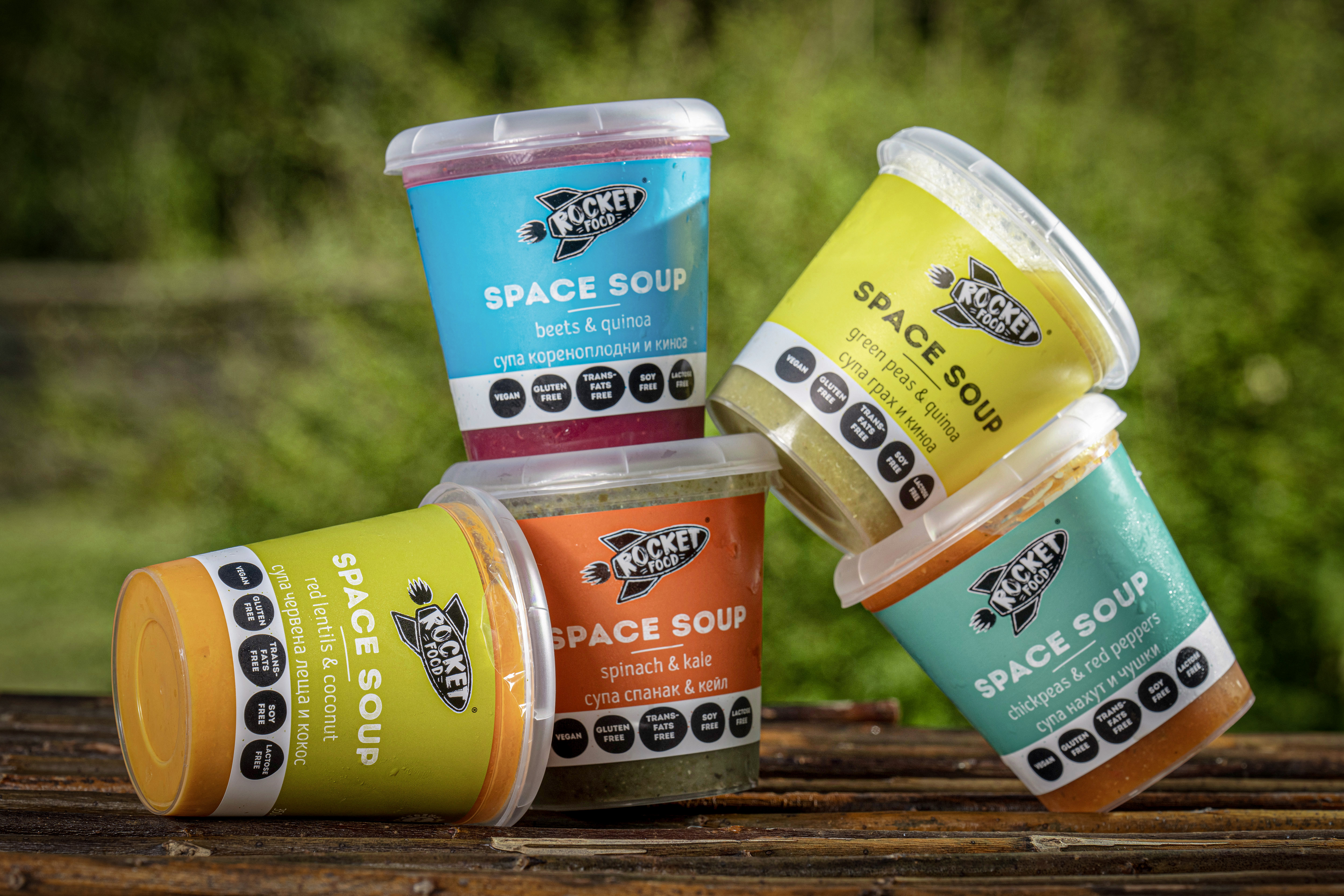 Range of finished chilled retail products manufactured by Pearl Organic